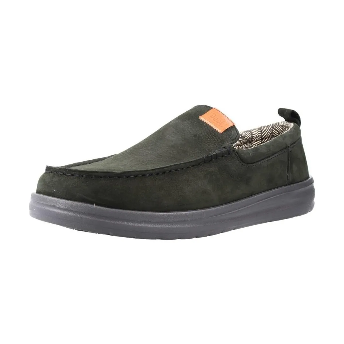 MOCASIN  WALLY GRIP MOC CRAFT LEATHER  NEGRA